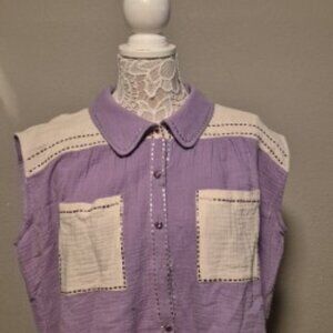 QUEEN BLOUSE SIZE LARGE
